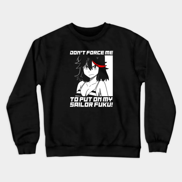 Angry Matoi Crewneck Sweatshirt by wloem